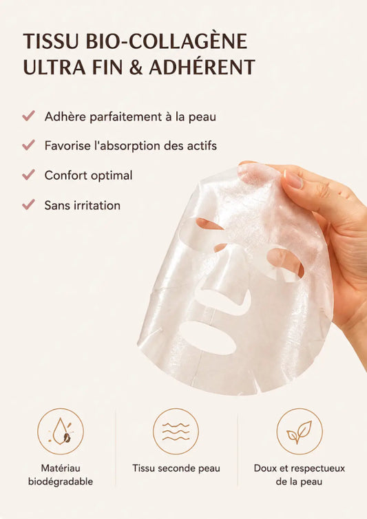 Luzia Bio-Collagen Deep Mask - Boîtes de 4 masques